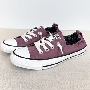 Size 7.5 Converse Chuck Taylor All Star Shoreline Slip On Shadow Berry Pink